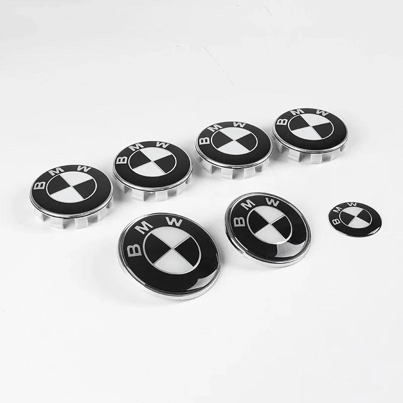 7 Stück Auto Motorhaube Vorne Hinten Kofferraum Emblem Plakette Für BMW 50 Jahre Jubiläumsedition E36 E46 E53 E90 E60 E93 E87 G01 G20 X3 X5 F30 F20