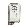 Kinotaka TPU Smart Key Cover for Toyota Cars 3 Buttons Key Case Special Design