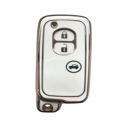 Kinotaka TPU Smart Key Cover for Toyota Cars 3 Buttons Key Case Special Design