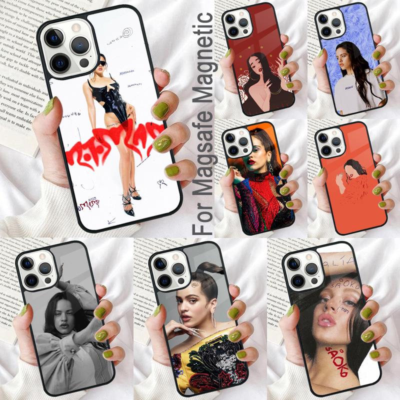 Sexy Rosalia Soft Phone Case for iPhone 17 Air 16e Pro max 15 Pro 13 14 Plus 11 12 MagSafe Magnetic Coque