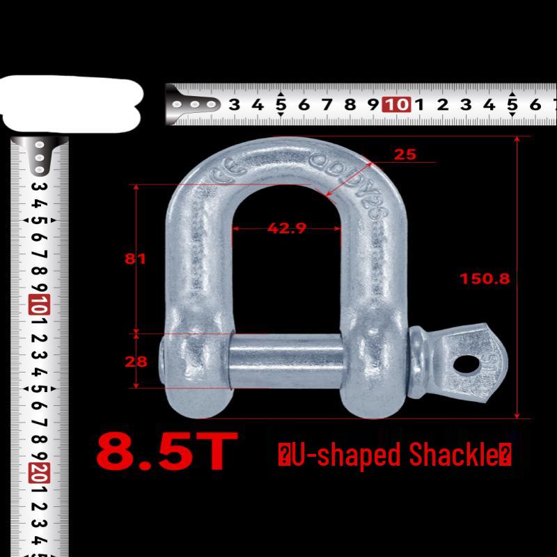 High-Strength 8.5 Ton Bow Shackle