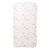 Marushin Pink Ribbon Mini Bath Fleur 0715002800 Towel, Ribbon, Cute, Women's, Microfiber, Fluffy, Absorbent, Quick-Drying,