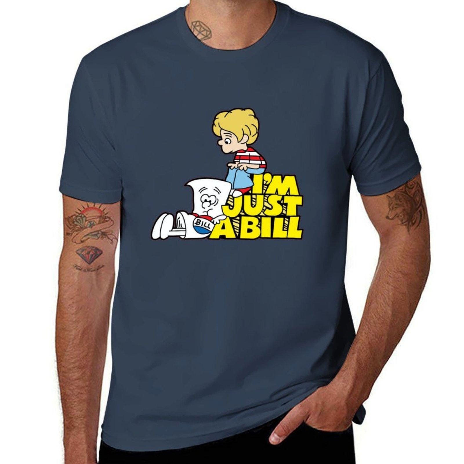 Im Just A Bill Schoolhouse Rock Tshirt Plus Size Lightweight Top S