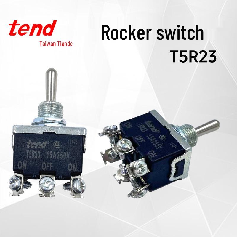 

Brand New TEND T5R23B 15A 250V Two-Position Self-Locking Toggle Switch