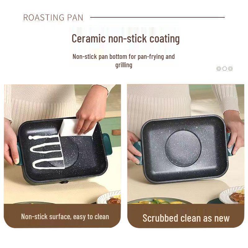 Portable Multi-Functional Electric Griddle and Grill