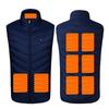 Men's And Women's Fashion Casual Warm Heated Solid Jacket Vests