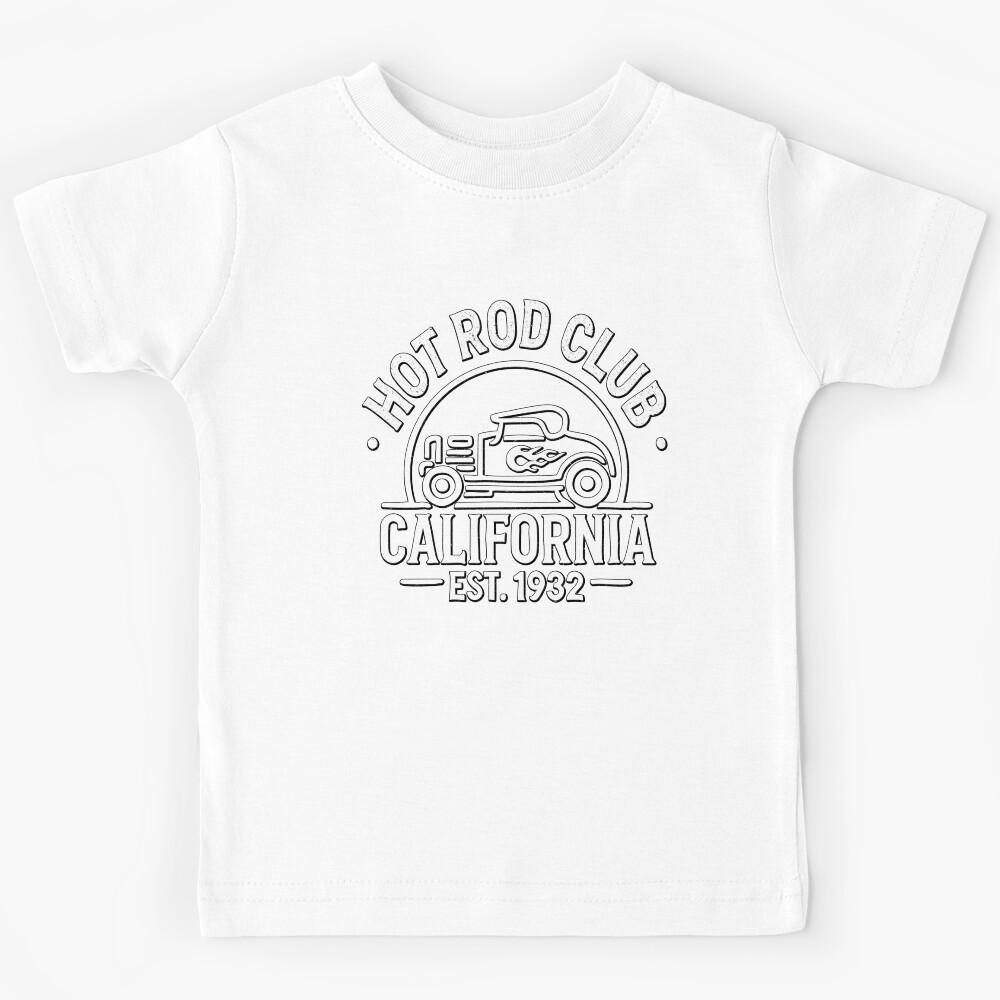 HOT ROD CLUB – CALIFORNIA LEGENDS SINCE 1932 Kids T-Shirt 110