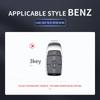 WDZIM1 Car Sticker Metal Car Remote Key Case Fob Cover Shell For Mercedes Benz AMG A C E S G Class GLC CLE CLA GLB GLS W177 W205 W213 W