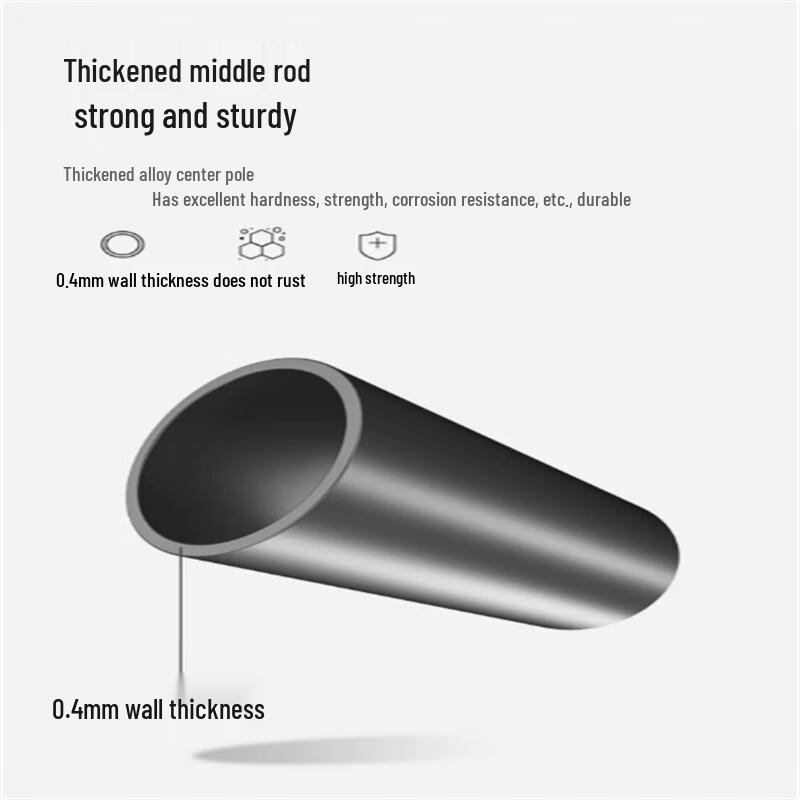 Large Automatic 8-Rib Windproof Long Handle Umbrella