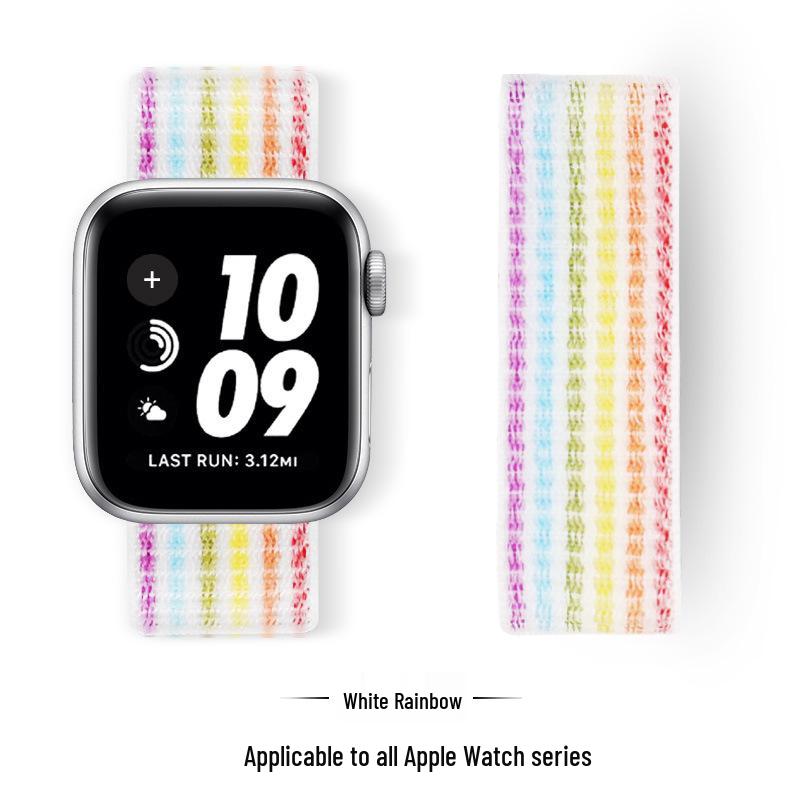 Nylon Braided Strap for Apple Watch Ultra, Series 9-4