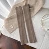 Boots Cotton Socks Cover Thickened Thermal Calf Socks Coffee-Colored Knitted Lolita Stack Leg Cover