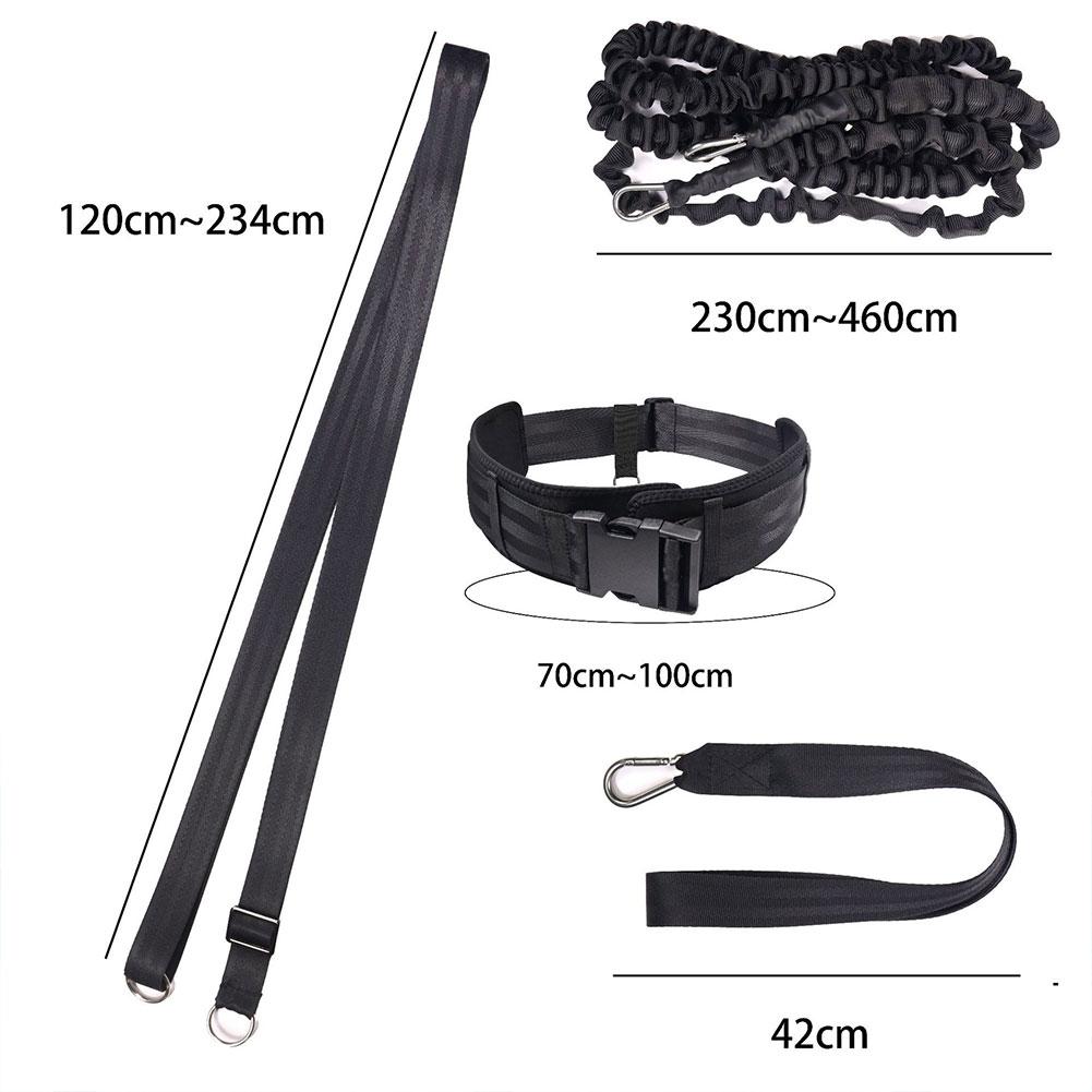 1-3PCS Swim Tether Stationary Swimming Swim Harness Static Swimming Belt Swim Training Belt Swim Tether Cord Resistance Band