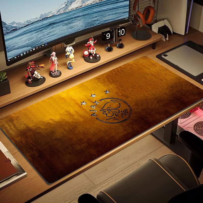 AFC Ajax Large Size Mouse Pad Large Gaming Table Cushion Non-slip Laptop Tablet Big Mousepad XXL Mat Mini PC Playmat With Lock Edge