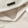 Fear Of God Essentials FW22 Solid Logo Print Pullover Hoodie Men hoodies Light-Oatmeal FOG-FW22-1125