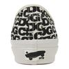 Comme Des Garçons x Vans Authentic 44 Všestranné Pohodlné Odolné Nízké Skate Boty Unisex Tenisky Černá Bílá VN000EEUUY6