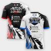 Tricou nou personalizat cu iepure de desene animate pentru bărbați, cu mâneci scurte în stil stradal și țesătură cu uscare rapidă, confortabil