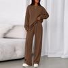Two Piece Sets For Women Casual Loose Long Sleeve Shirts And High Waisted Drawstring Shorts Tracksuit Fall Outfits
