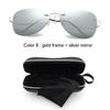 Polarized UV Protection Lightweight Comfortable Durable High Quality No Rim Low Light Visual Male Female Sun Glasses