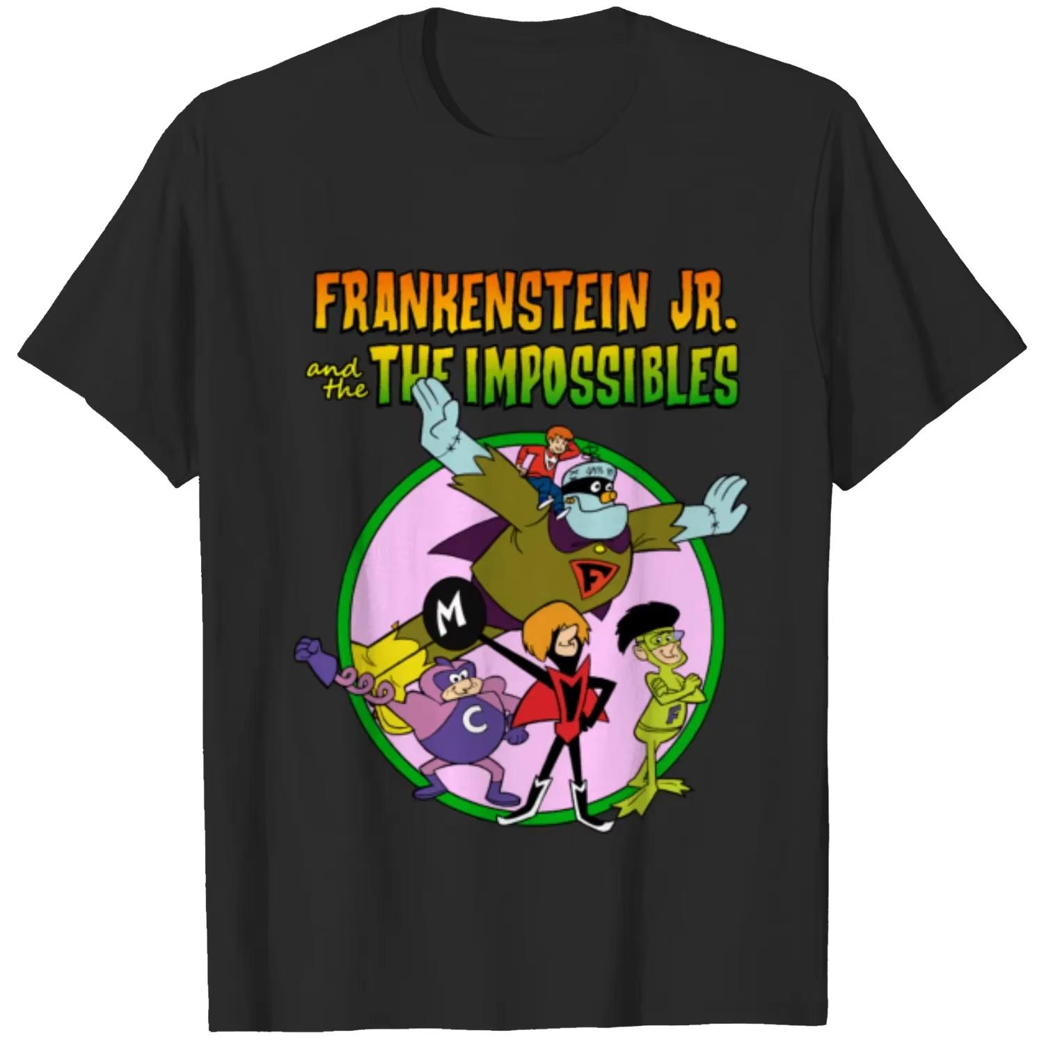 

2026 Summer New Frankensteins Print T-Shirt - High-quality, Fashionable, Casual, Breathable Men s Round-neck Printed T-shirt ... S разноцветный
