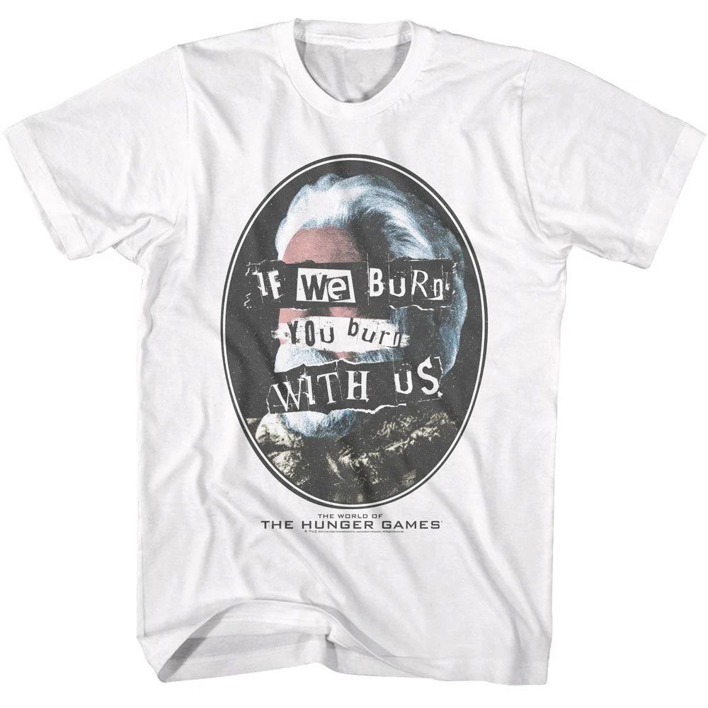Hunger Games Burn With Us TShirt S