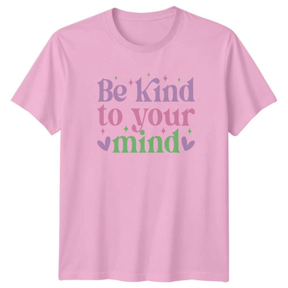 Be Kind To Your Mind TShirt Aesthetic Positive Affirmation Unisextal Health