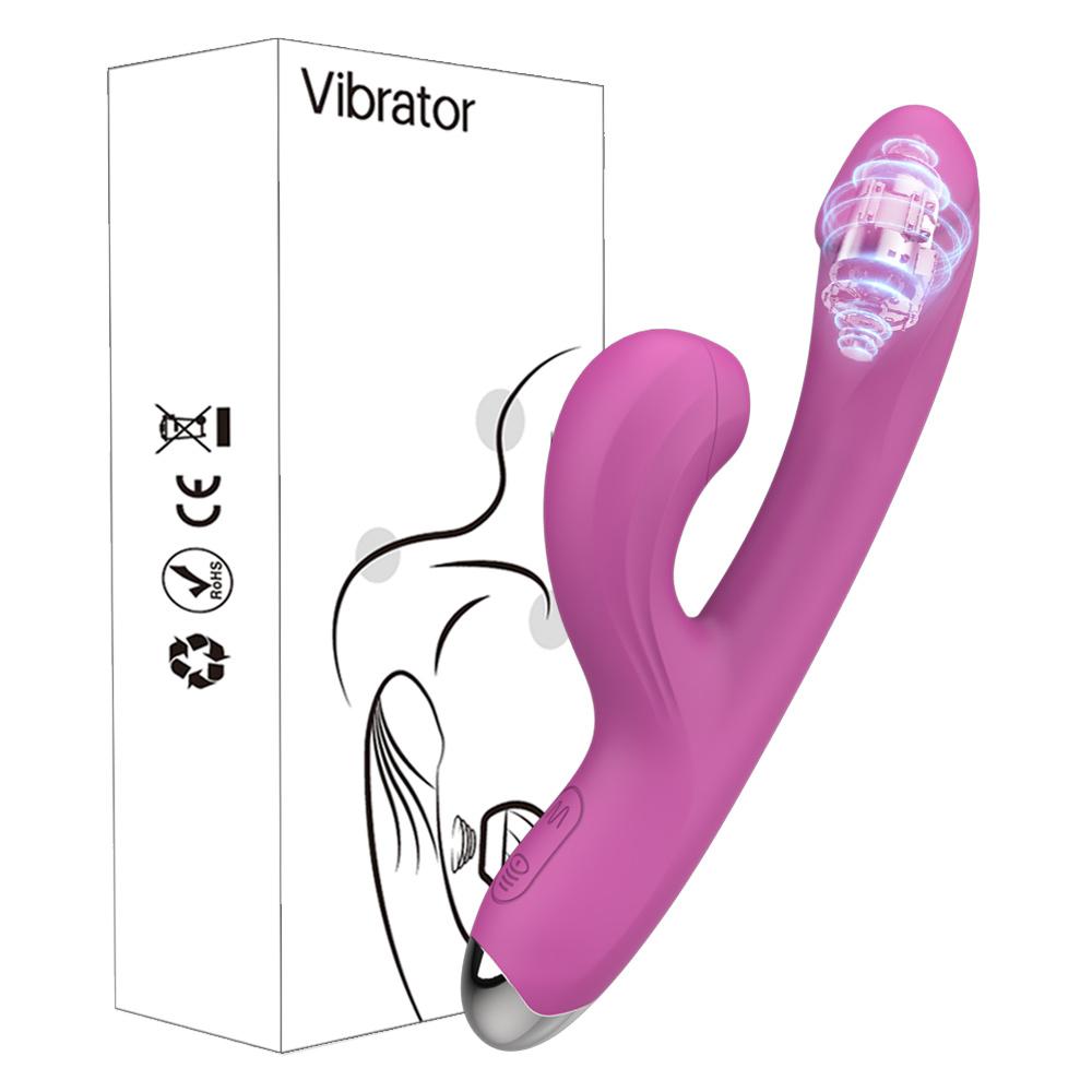 Rabbit Sucker G Spot Vibrator for Women 10 Powerful Modes Clit Vagina Stimulator Anal Plug Dildo Sex Toy Female Goods for Adults