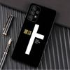 Verse of The Christian Bible Jesus Phone Case For Samsung Galaxy A13,A21s,A22,A31,A32,A52,A53,A71,A80,A91 Soft Black Shell