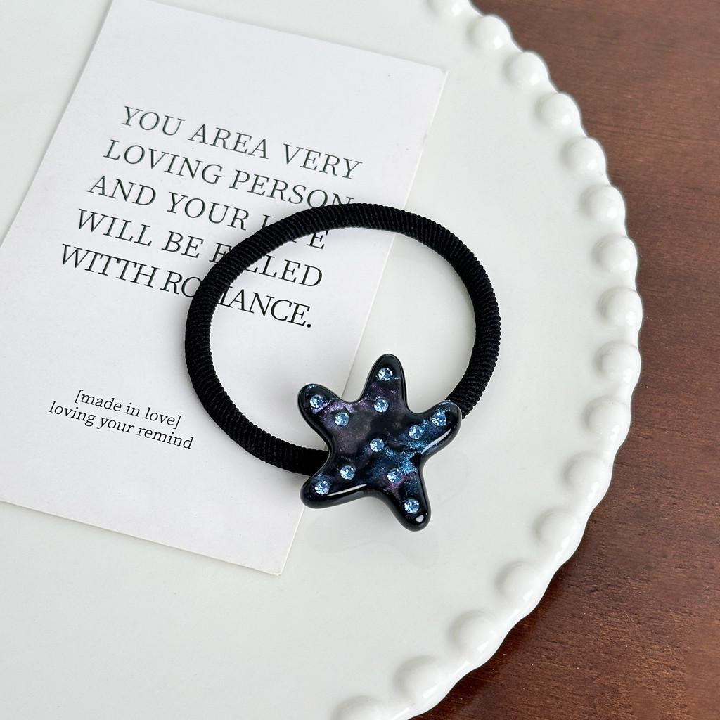 

Star Fashionforward Acetate Hair Clip With Sparkly Rhinestones Tailored For Women Sophisticated Purple Black Band