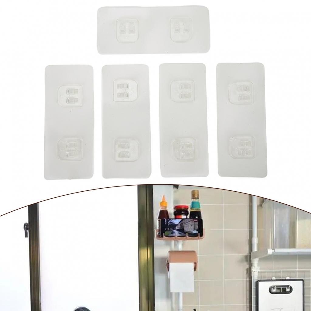 Brand New Rack Hook Hanger Shelf Sticker Rack Strong Holder Waterproof