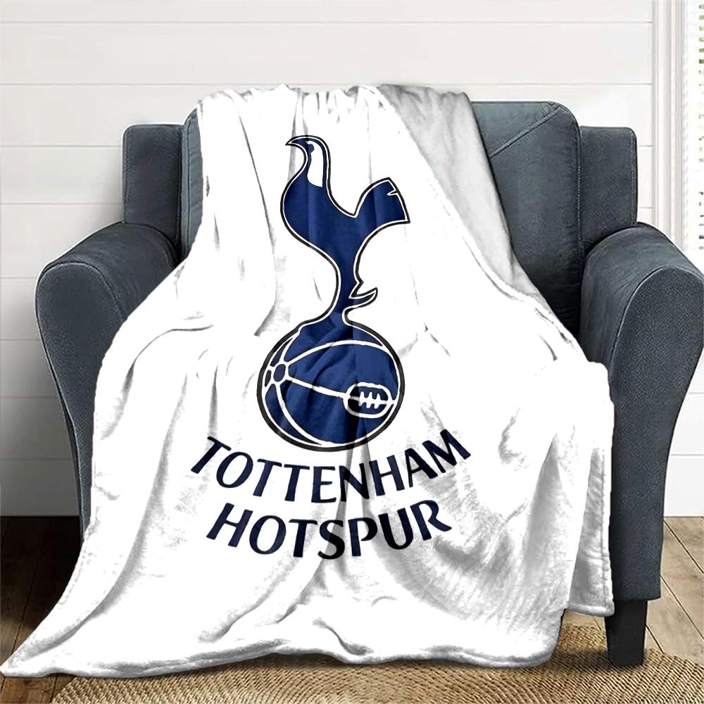1pc T-Tottenham Hotspur Blanket, Gift, for Men and Women, Soft Blanket, Good for Sofa Bed Couch Travel, Lightweight Flannel Blanket