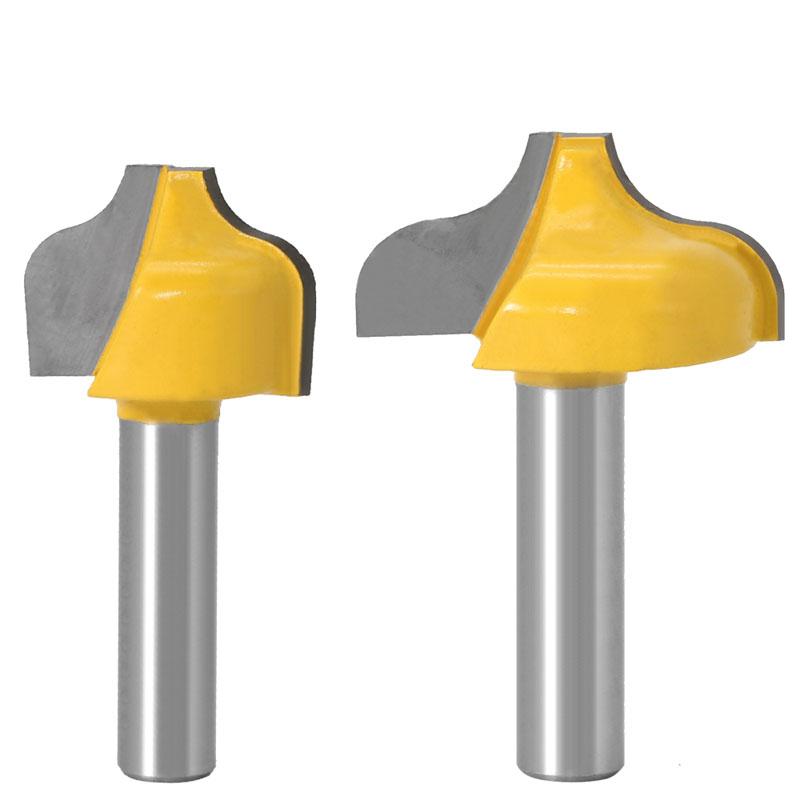 1/2 peças 8mm Shank Schaft Ogee Slotting faca Nut Milling Cutter Carving Router Bits para ferramenta de madeira Marcenaria