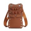 PU Leather Hairdressing Tools Bag Large Capacity Barber Tools Bag Barber Tools Waist Pack  Barbers