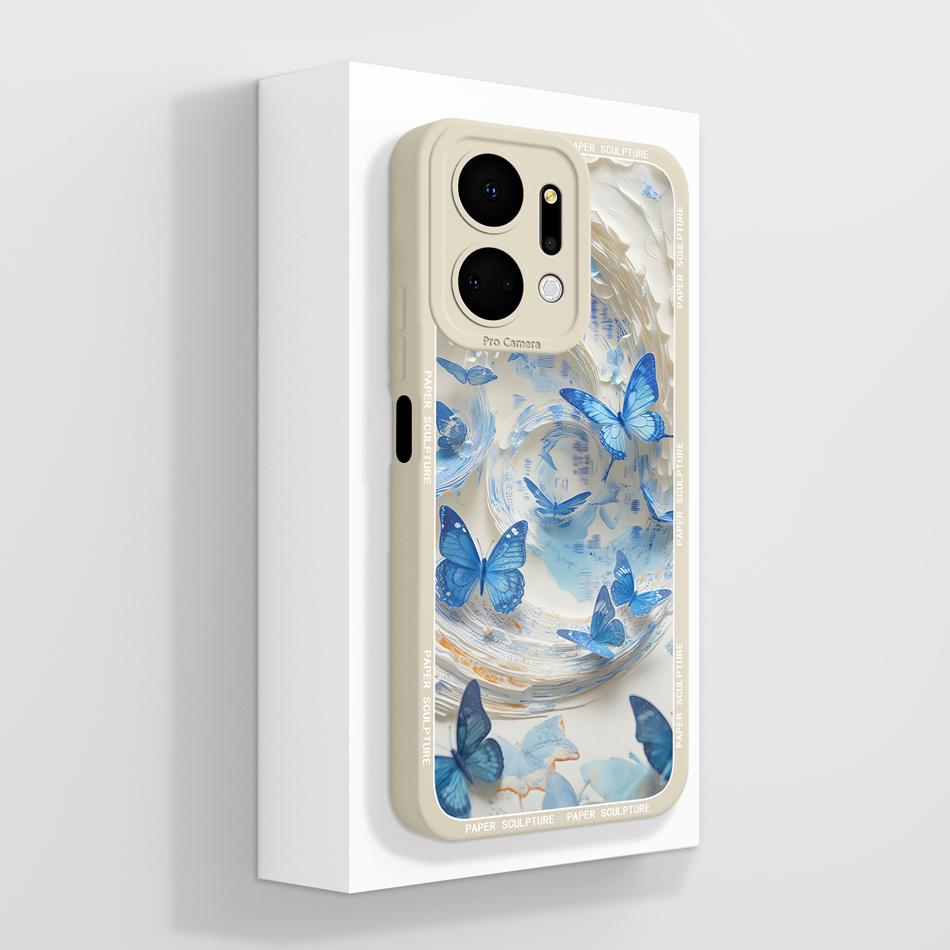 Für Honor X7 X7A X7C X7D X70 Hülle Anime Faule Katze Funda Für Honor X 7 Weiche Flüssigsilikon Handy-Rückseite Vollschutzhülle