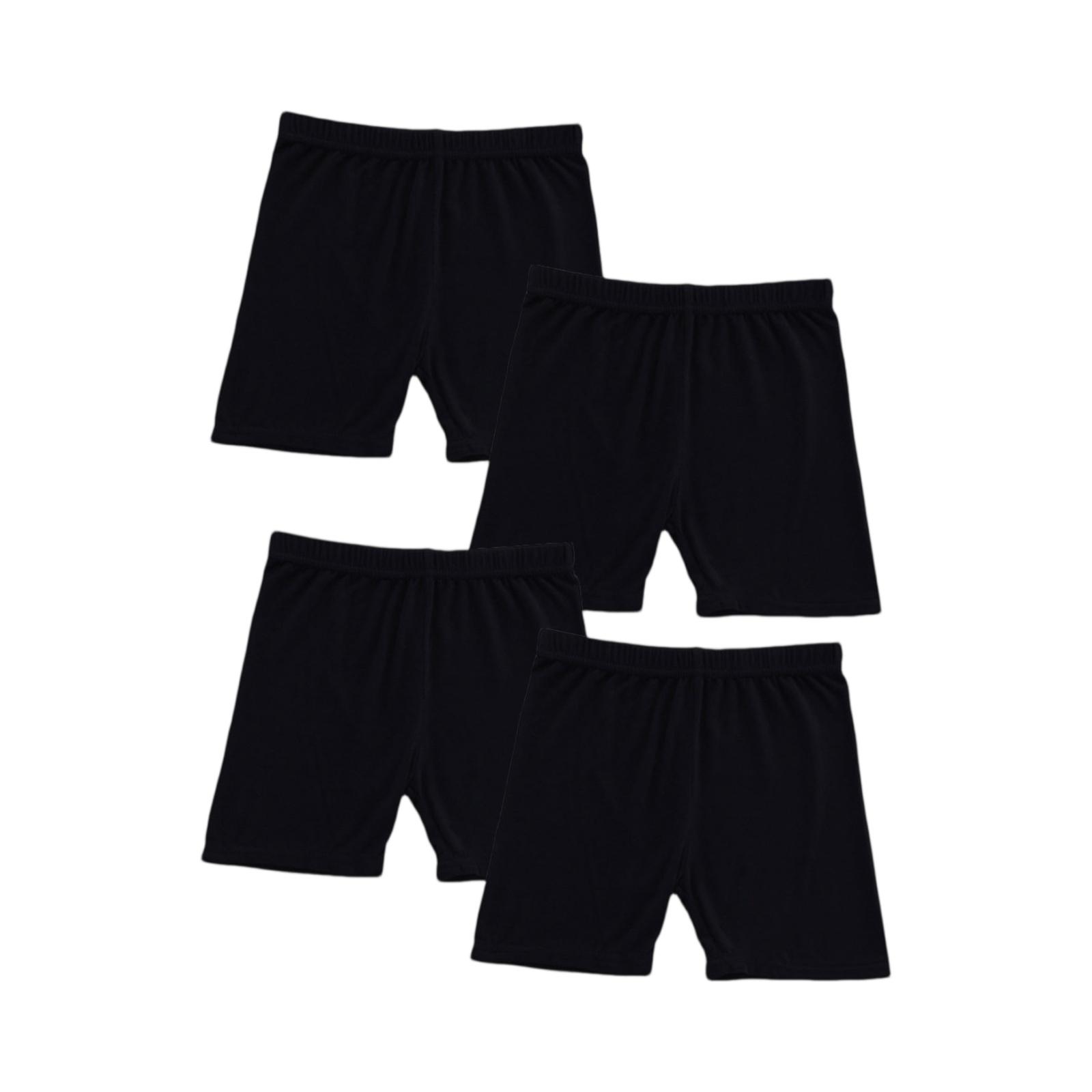 

Summer Girls Three-Point Safety Pants Underwear Leggings Four-Piece Set 110 чёрный