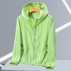 Unisex Ice Silk Hooded Jacket with Quick-Dry and Sun Protection Features