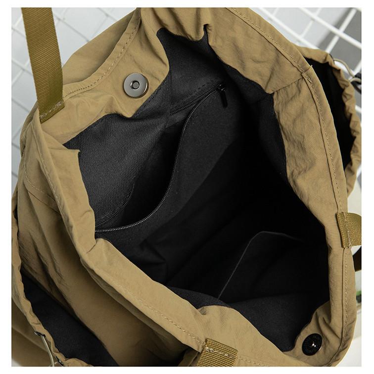 IELGY Large Capacity Handbag Simple Fashion Casual Commuter Tote Bag
