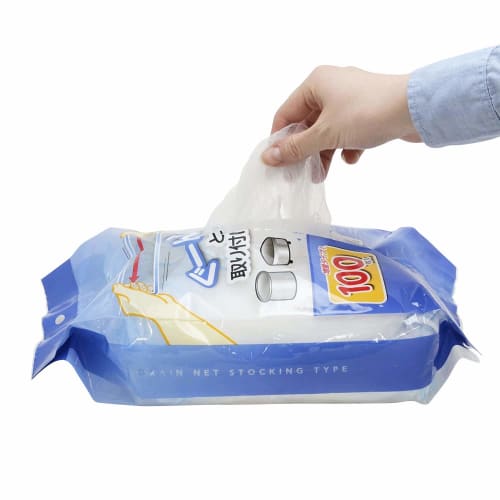 Strix Design Draining Net, Stretches for Easy Installation, 100 Sheets, Approx. 32 x 33cm, Suitable for Stockings, Deep Drains, and Corners, Antibacte