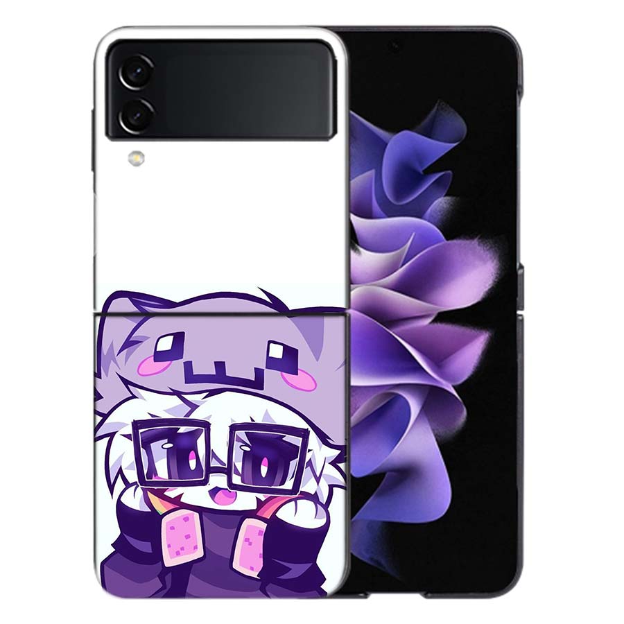 Boykisser Hülle für Samsung Z Flip7 6 Galaxy Hülle Stoßfest Z Flip5 Z Flip3 4 5G Hartschalenhülle Telefon TPU PC Harte Hülle