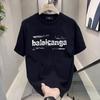 Men'S Short-Sleeved T-Shirt Loose Casual Men'S And Women'S Same Round Neck Short-Sleeved Loose Versatile Trendy Top