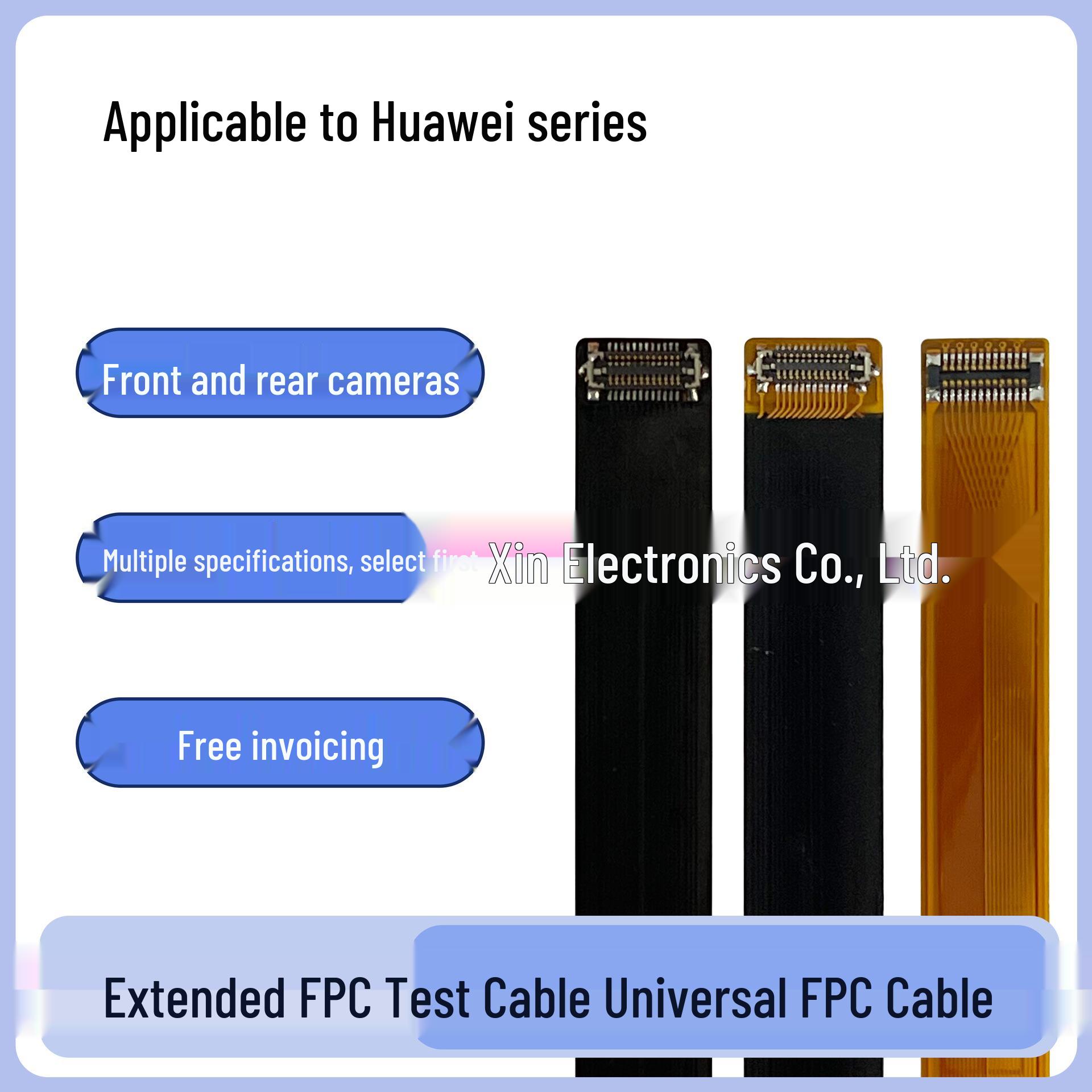 

Передний и задний FPC-кабель для камеры BTB для Huawei Mate30 5G/серии Mate40 Nova5 Pro Front 6.5cm