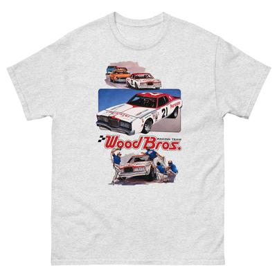 Vintage Stock Car Racing T-Shirt Retro Motorsports Graphic Tee for Classic Race
