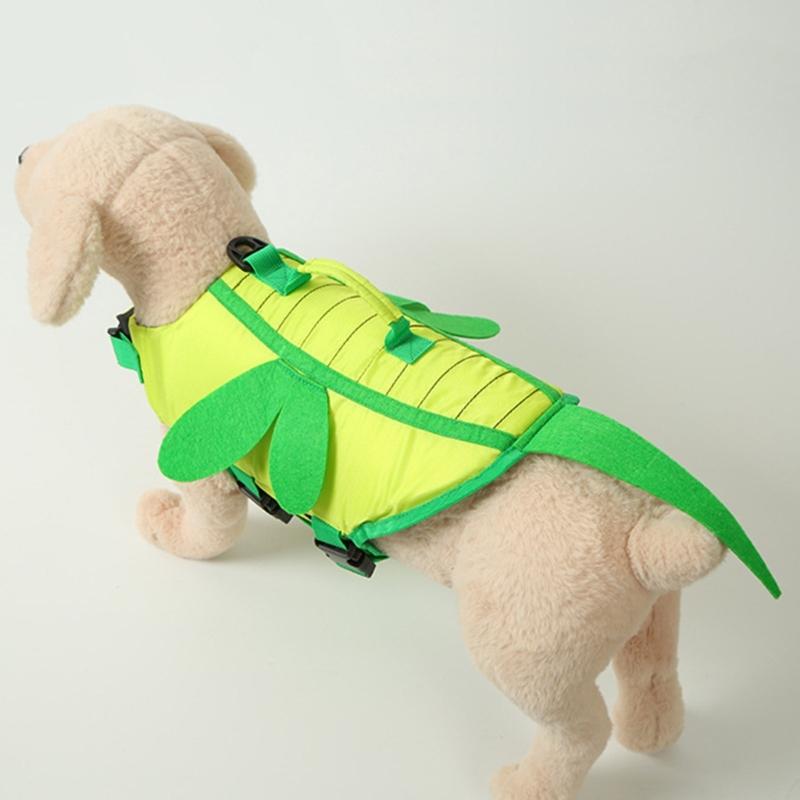 Dog Pool Cloth Preservers Vests Dogs Pool Vests Belt with Handle for Pool Dog Beach Clothes Lightweights