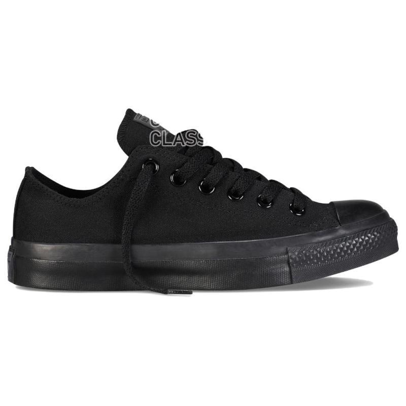 Converse All Star Comfortable Low-top Canvas Shoes Unisex Black