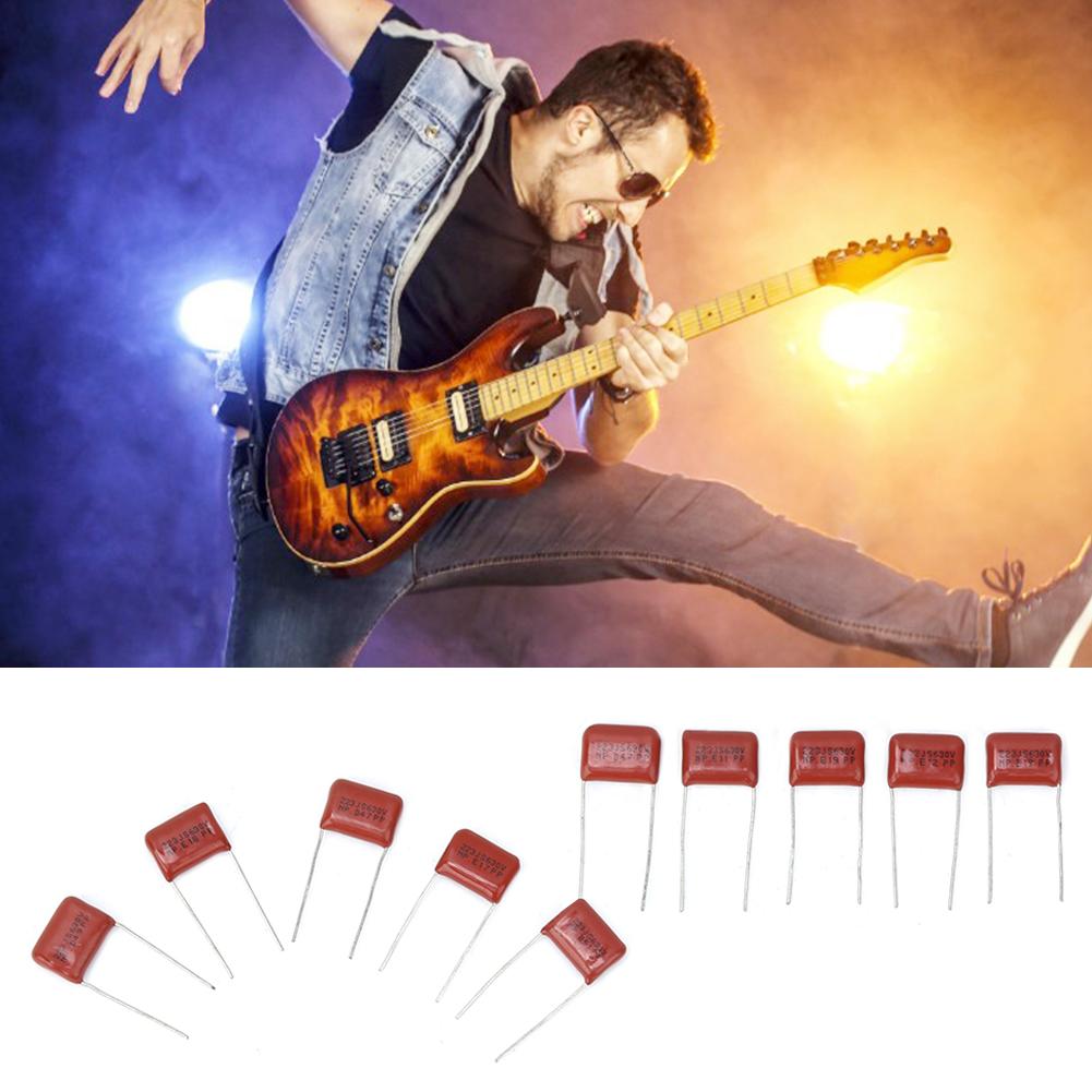 10PCS P302 630V Bass Guitar Tone Capacitor Electric Guitar Accessories