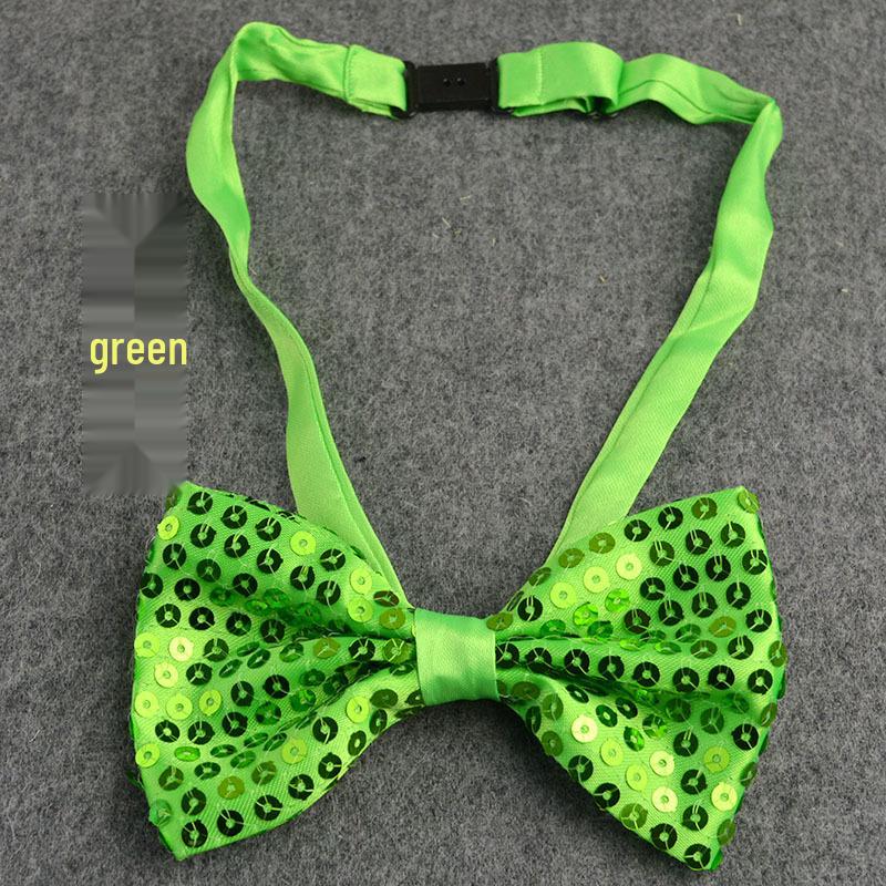 Papillon a Paillettes Monocolore per Palco e Cerimonie di Diploma per Bambini