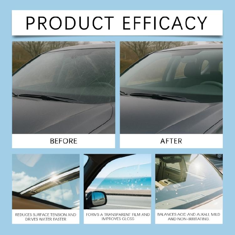 Upgrades Oil Film Remover Paste for Car Windshields Providing Enhanced Visibility & Driving Safety Through Deep Cleaning