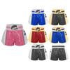 Boxershorts voor jongens en meisjes met elastische tailleband, glanzende pailletten, kleurblokken aan de zijkanten en splitten.