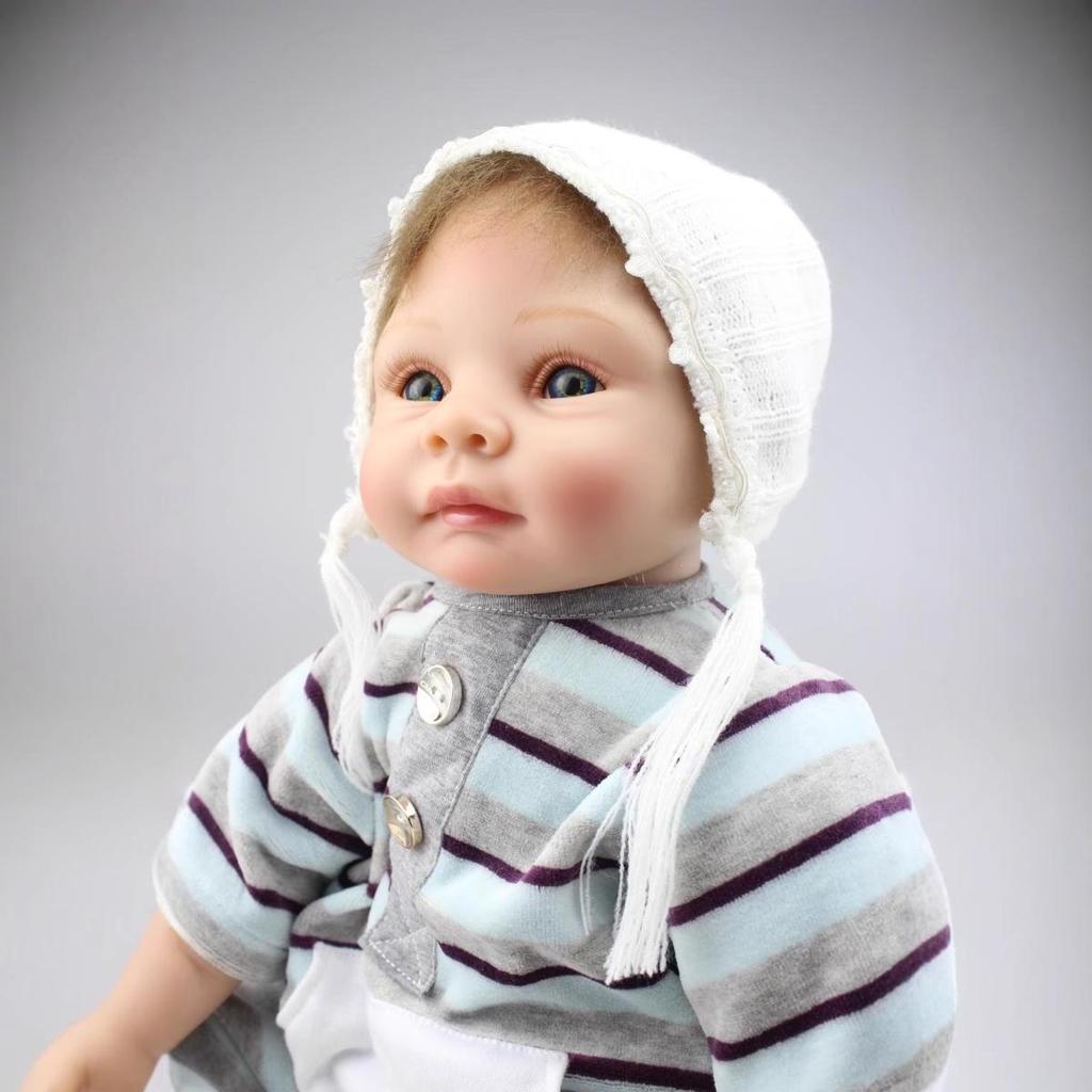 Silicone Baby Doll Role-Playing Toy for Children