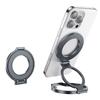 Universal Magnetic Phone Ring Holder With 360 Degree Rotation And Folding Design For Handsfree Video Viewing