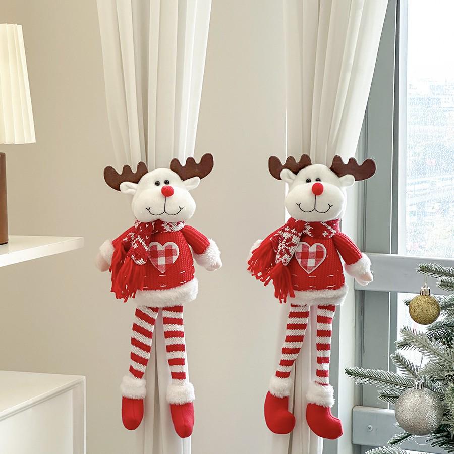 Kreative Weihnachtsmann Vorhangschnalle - Weihnachtsdekoration und Neujahrszimmer-Requisiten